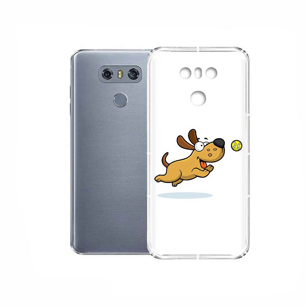 

Чехол MyPads Tocco для LG G6 пёсик, Прозрачный, Tocco
