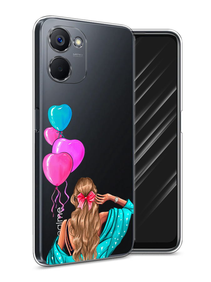 

Чехол Awog на Realme V20 "День Рождения", Голубой;розовый;бежевый, 2512950-7