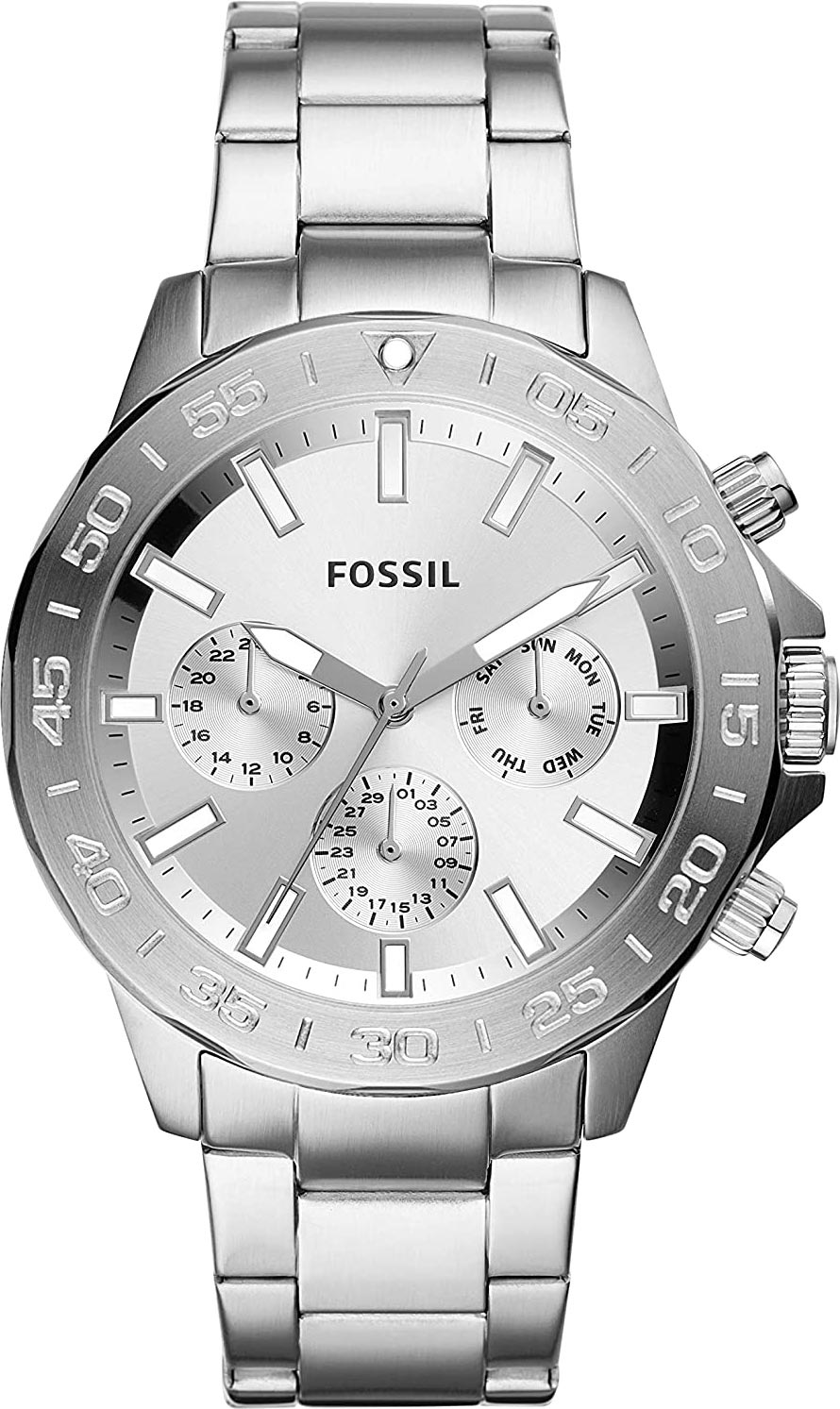 фото Наручные часы мужские fossil bq2490 серебристые