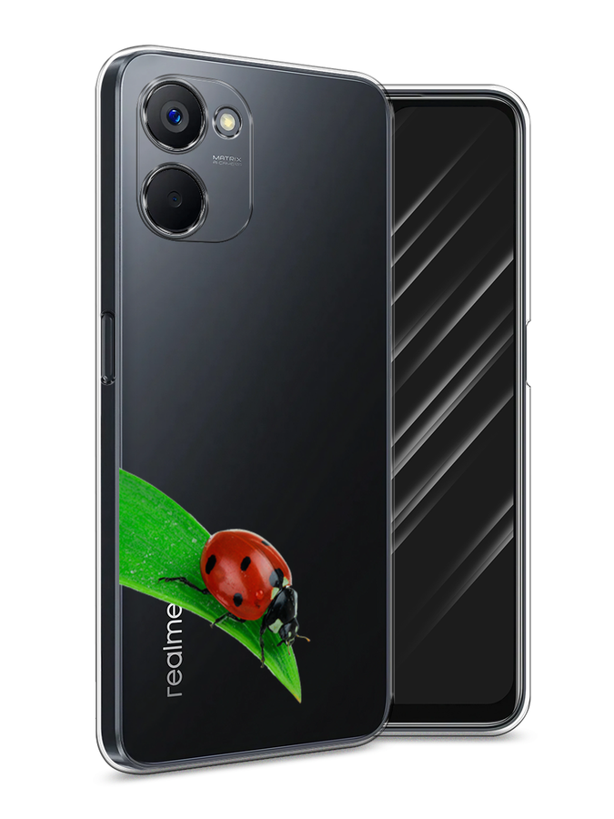 

Чехол Awog на Realme V20 "На счастье", Белый;красный;зеленый, 2512950-1