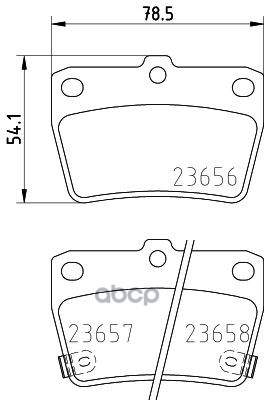 

Колодки тормозные задн TOYOTA RAV 4 II 00-05, CHERY TIGGO 10-