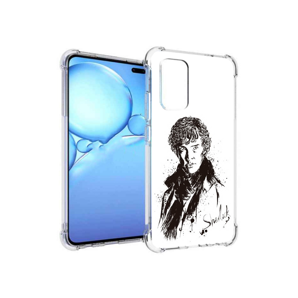 

Чехол MyPads Tocco для Vivo V19 шерлок холмс портрет (PT147328.392.698), Прозрачный, Tocco