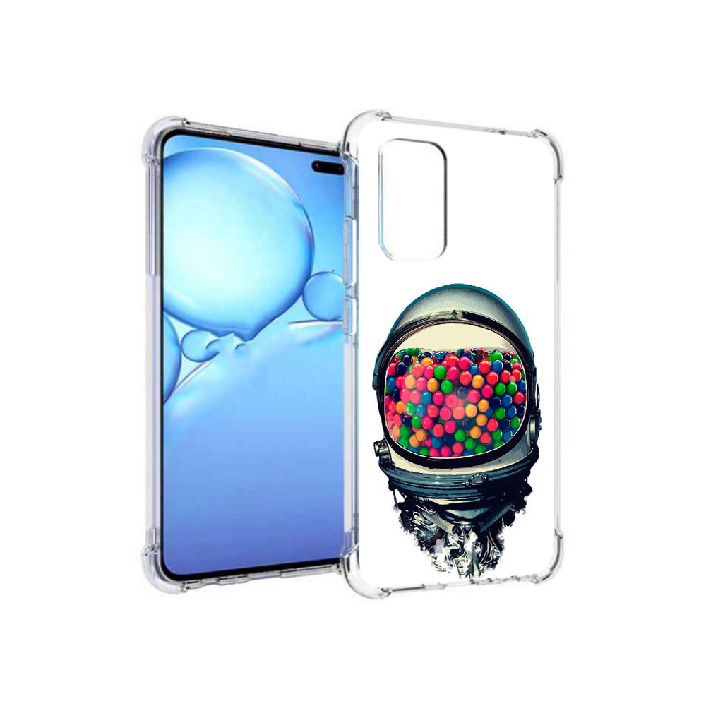 

Чехол MyPads Tocco для Vivo V19 шлем космонавта (PT147328.392.700), Прозрачный, Tocco