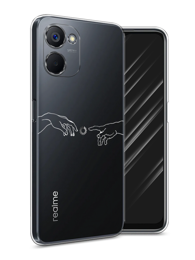 

Чехол Awog на Realme V20 "Загрузка творения", Белый;серый;прозрачный, 2512950-10