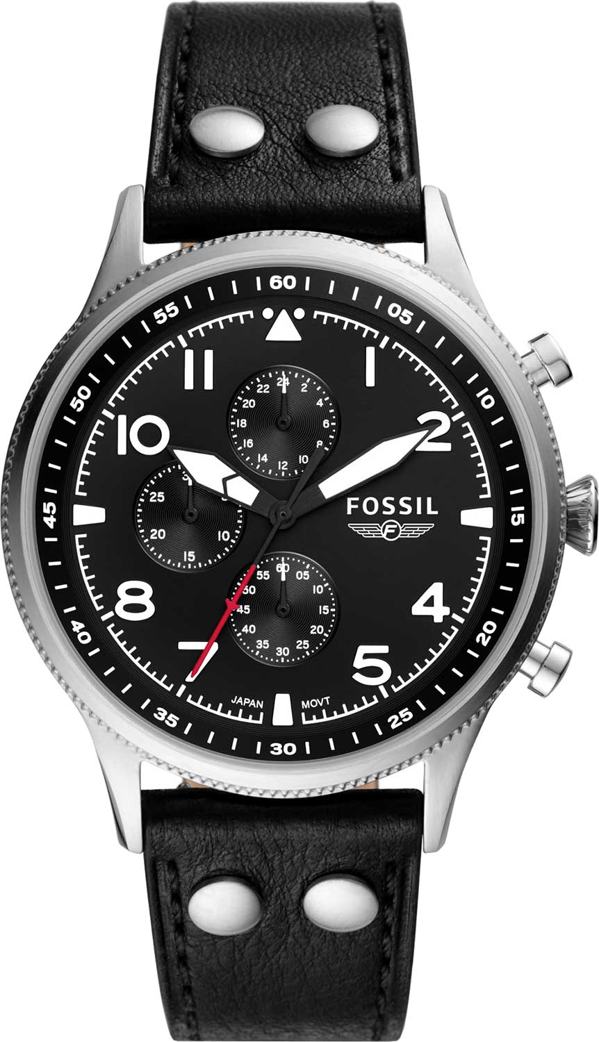 фото Наручные часы мужские fossil fs5806 черные