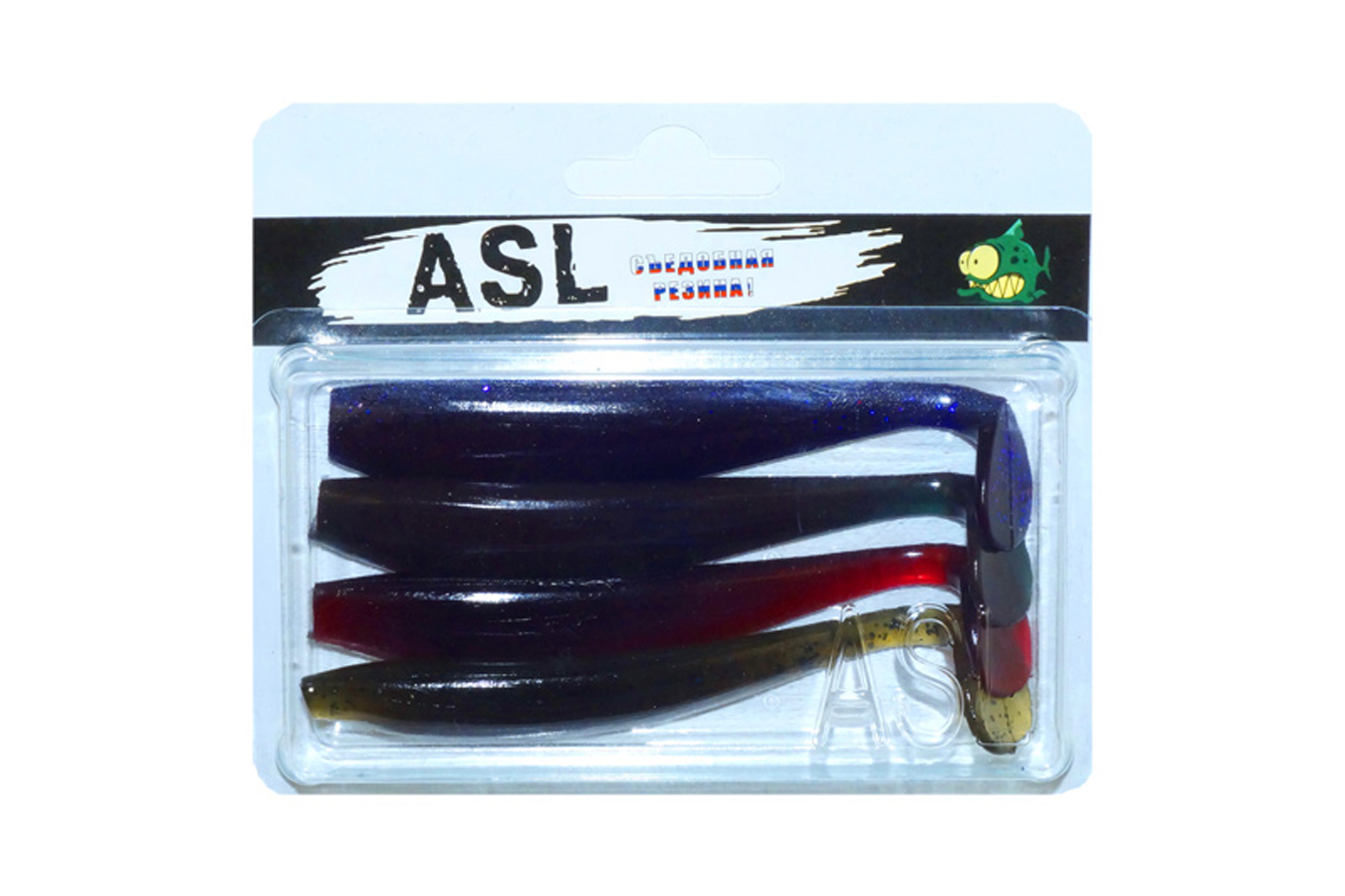 

Силиконовая приманка ASL Зандер цв. mix 2 L-12см 4шт/уп, Зандер