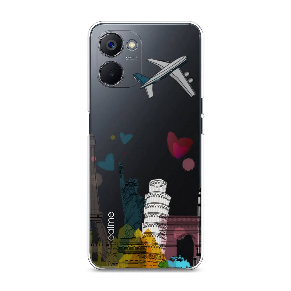 

Чехол Awog на Realme V20 "Самолет путешествий", Желтый, 2512950-10