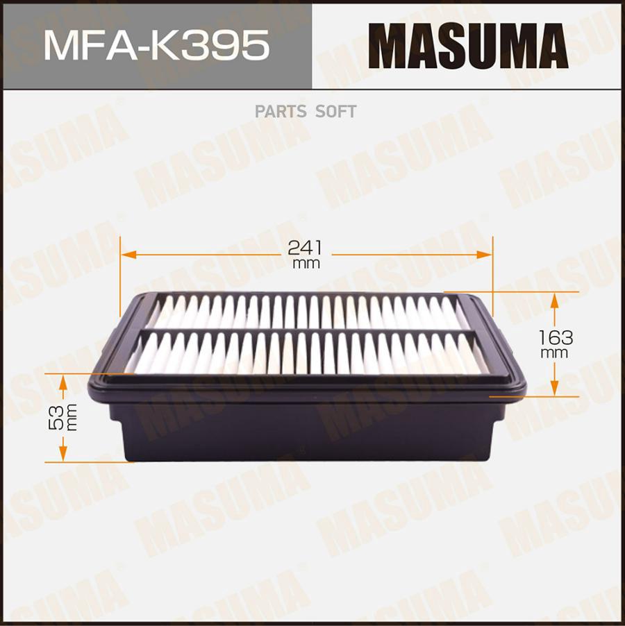 

MASUMA MFAK395 Фильтр возд.KIA CEED, SOUL, HYUNDAI i30 /KAPPA, GAMMA