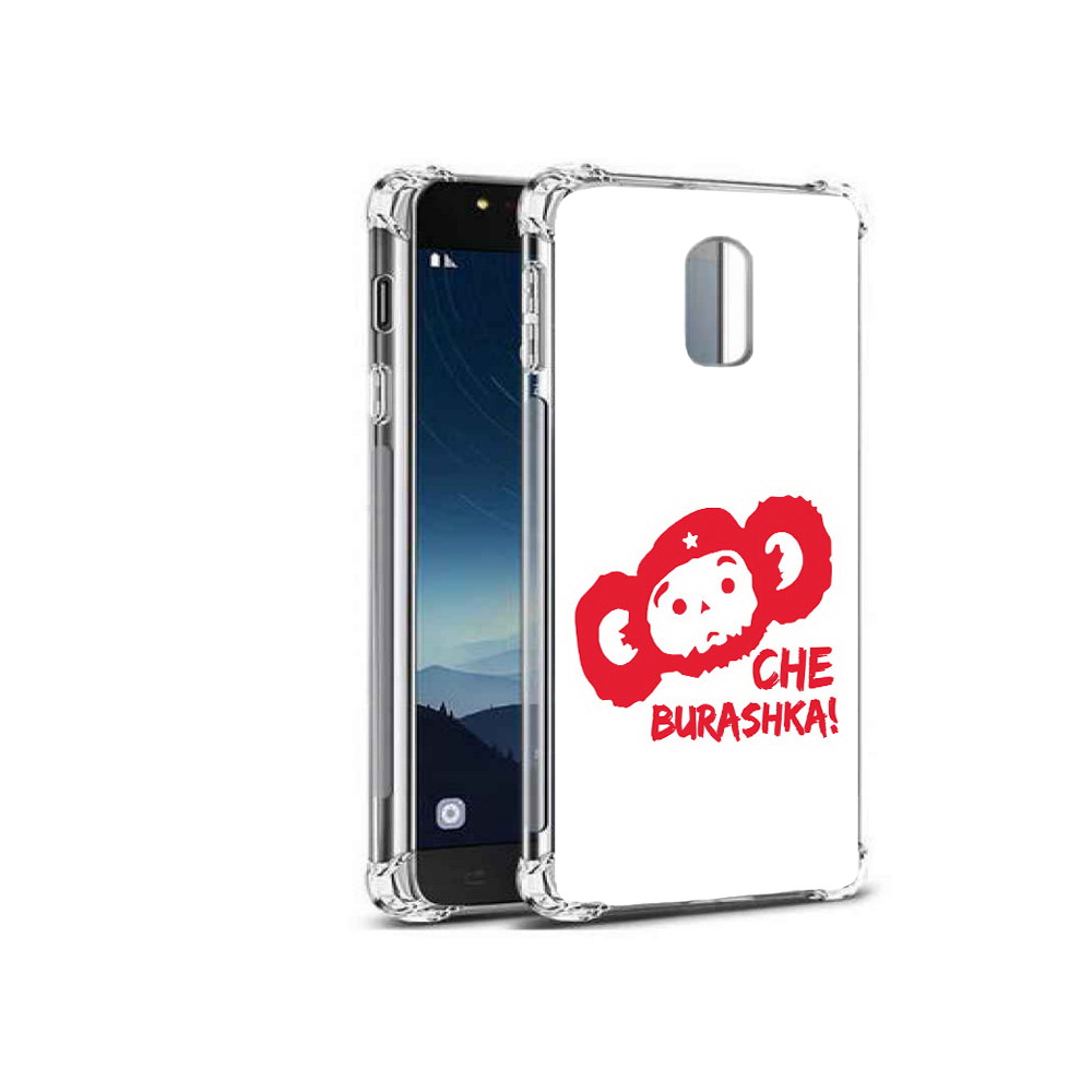 

Чехол MyPads Tocco для Samsung Galaxy C8 чебурашка (PT96288.518.672), Прозрачный, Tocco