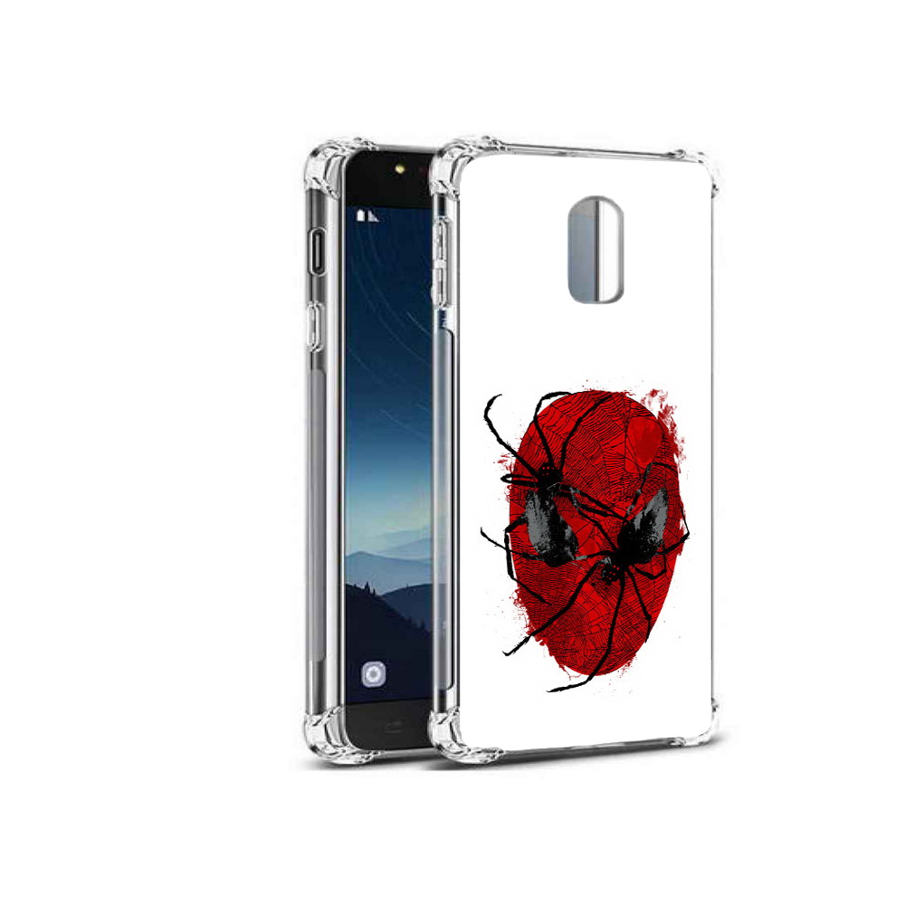 

Чехол MyPads Tocco для Samsung Galaxy C8 человек паук (PT96288.518.673), Прозрачный, Tocco