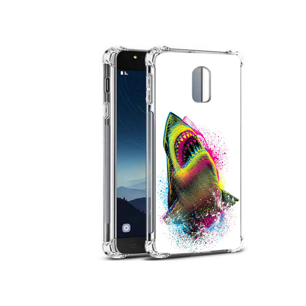 

Чехол MyPads Tocco для Samsung Galaxy C8 челюсти-2 (PT96288.518.674), Прозрачный, Tocco