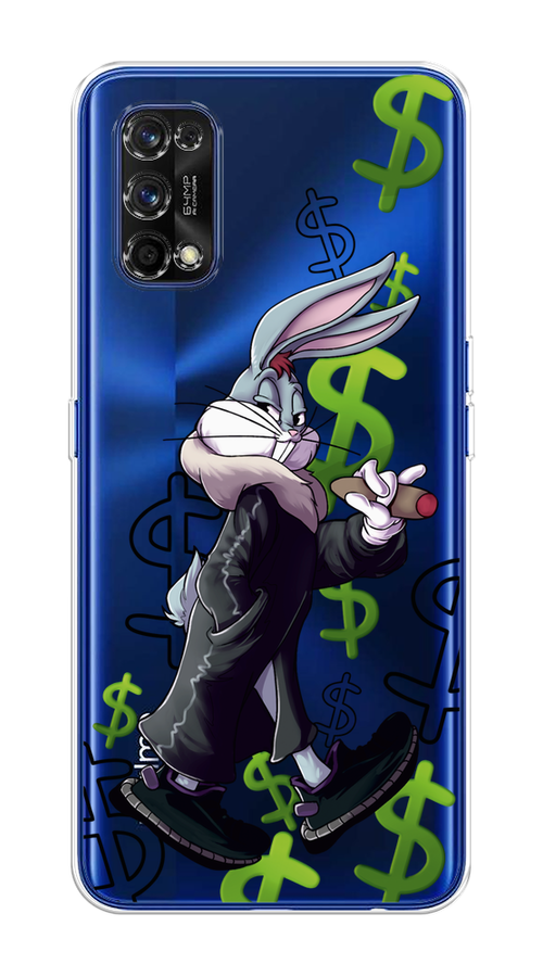 

Чехол на Realme 7 Pro "Rich Bugs Bunny", Зеленый;черный;голубой, 254050-6