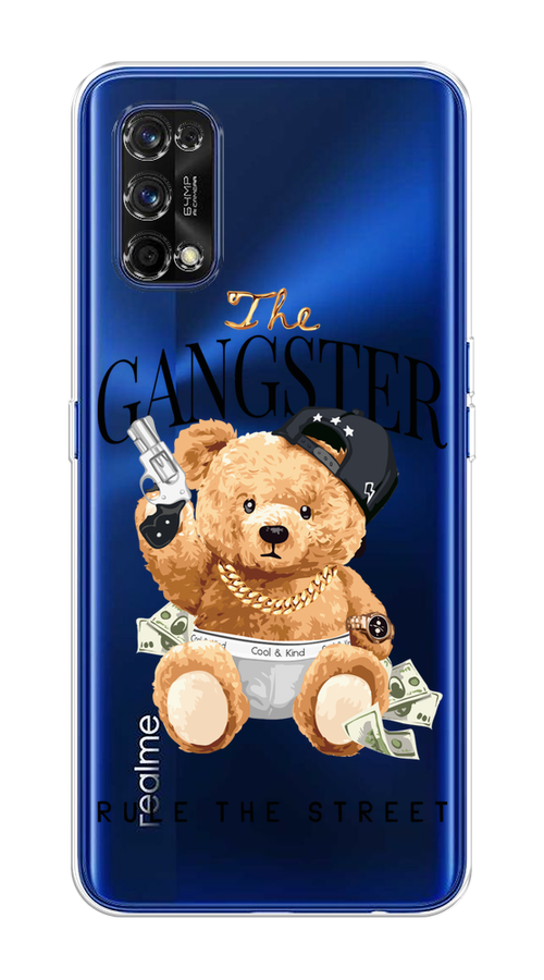 

Чехол на Realme 7 Pro "The Gangster", Бежевый;серый;черный, 254050-6