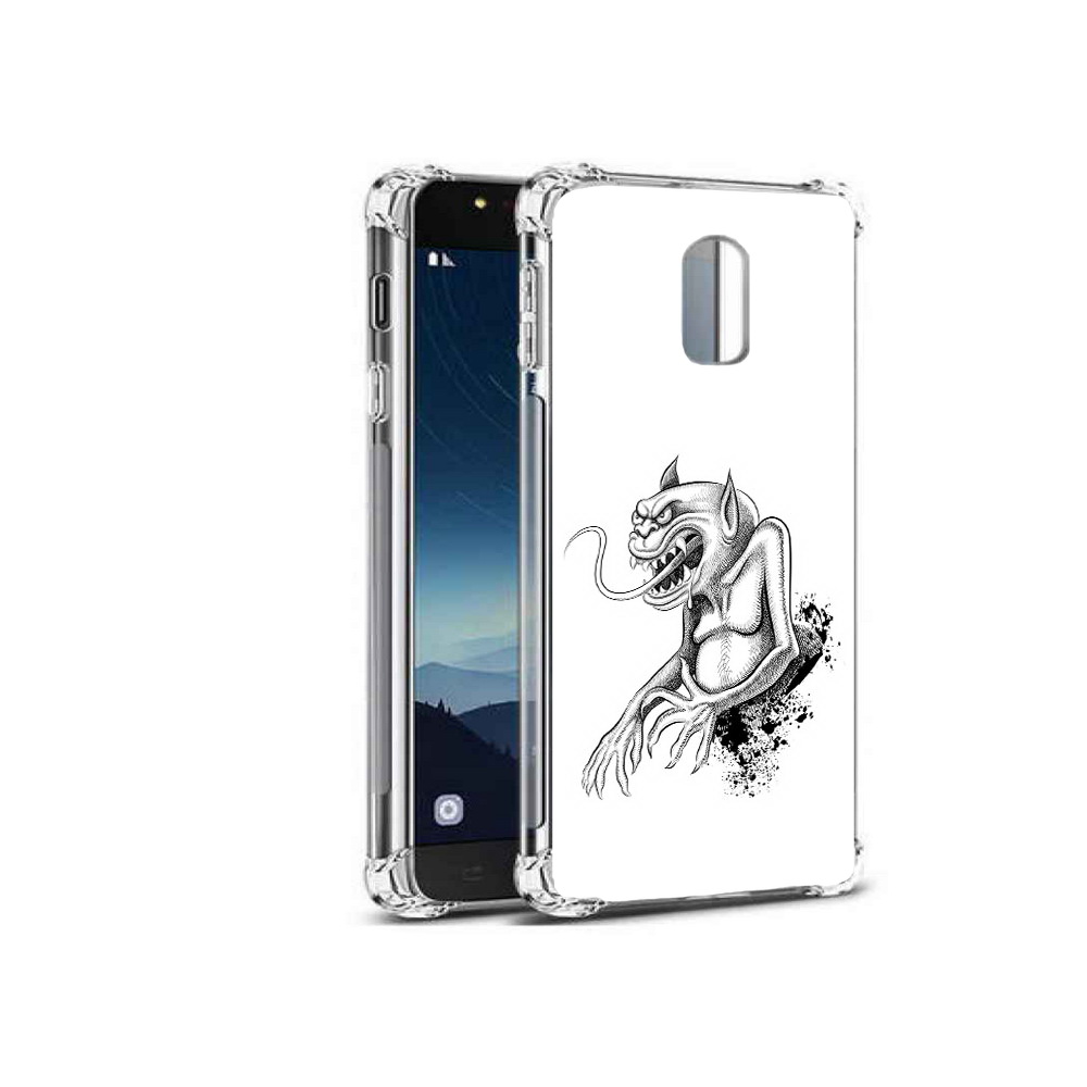 

Чехол MyPads Tocco для Samsung Galaxy C8 чорт (PT96288.518.692), Прозрачный, Tocco