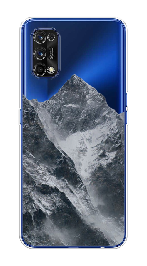 

Чехол на Realme 7 Pro "Горы арт 4", Серый;бежевый, 254050-2