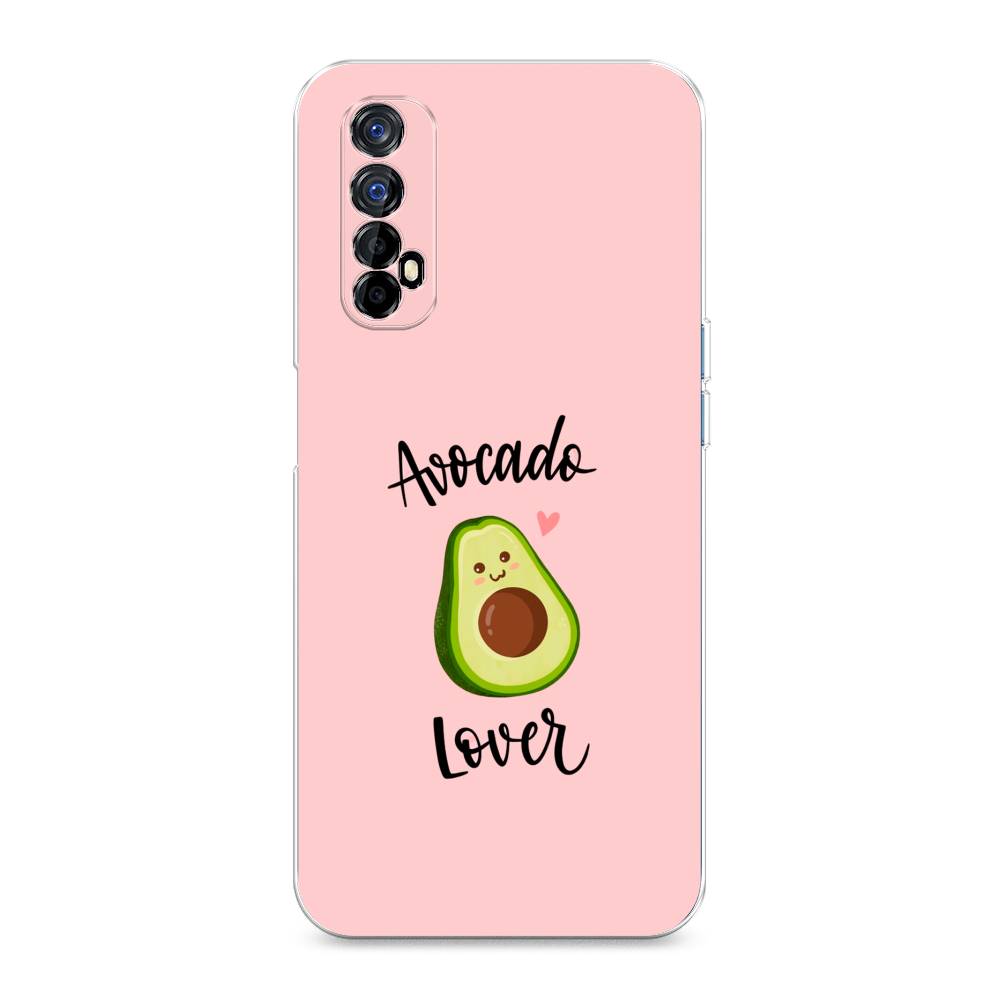 

Чехол на Oppo Realme 7 "Avocado lover", Розовый;зеленый, 254150-6