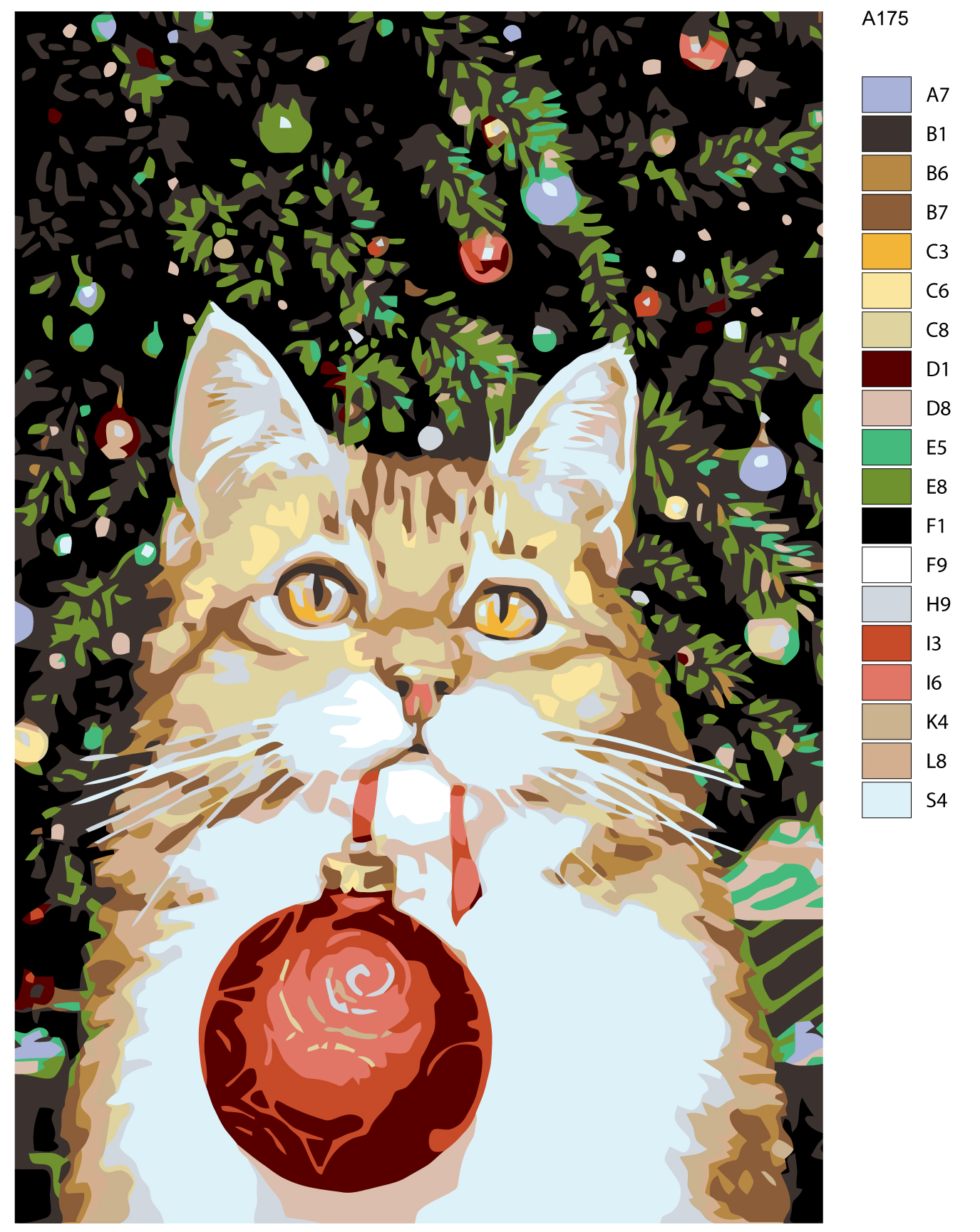 

Картина по номерам, Живопись по номерам, 60 x 90, A175, A175