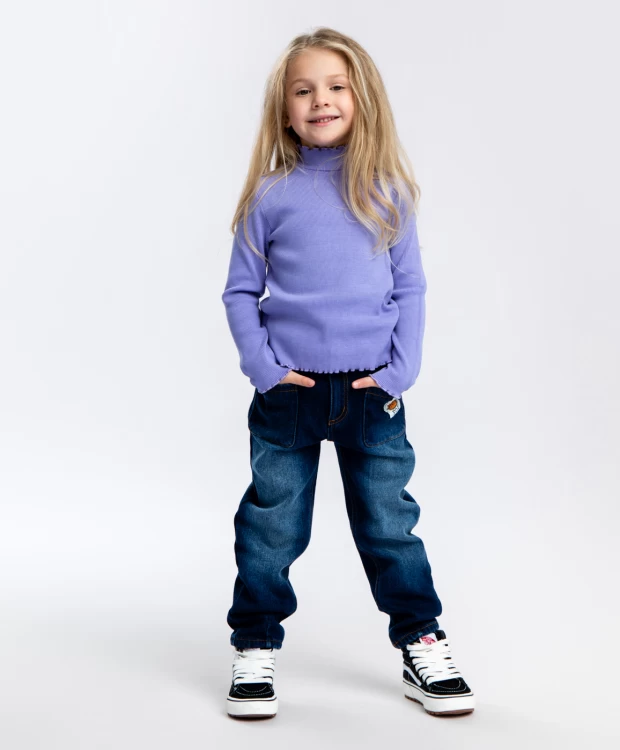 

Водолазка детская Button Blue 223BBGB18013100, сиреневый, 122, Фиолетовый, 223BBGB18013100