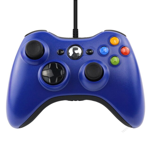 Геймпад NoBrand для PC/Xbox 360 Blue (Не оригинал)