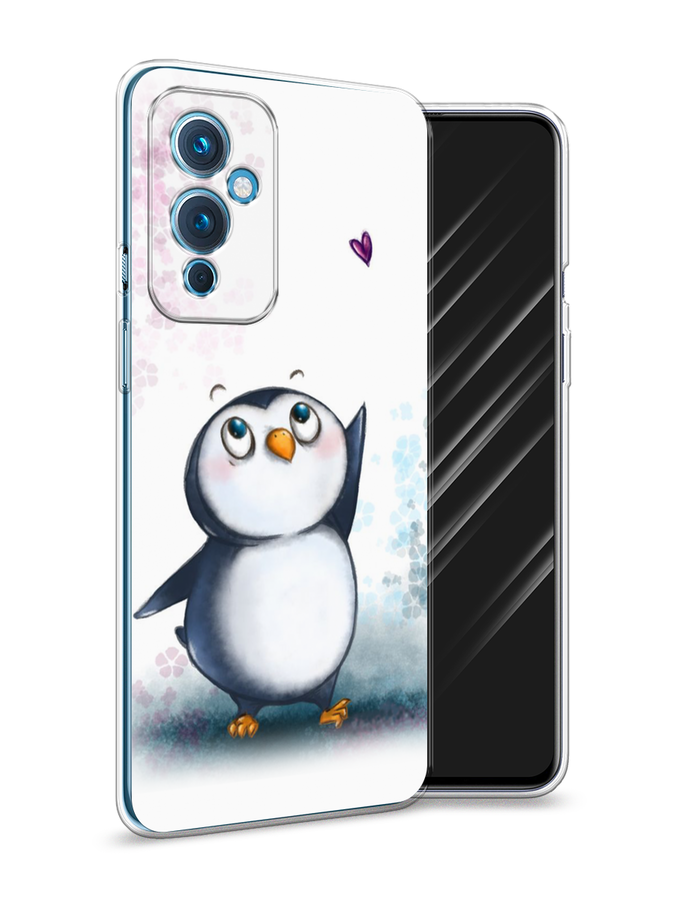 

Чехол Awog на OnePlus 9 LE2110 / ВанПлас 9 LE2110 "Пингвин и сердечко", Разноцветный, 152750-1