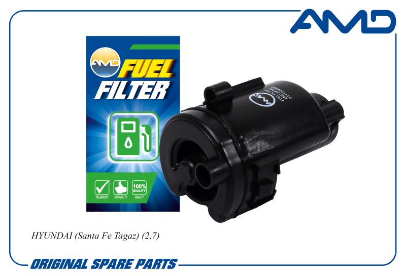 

Фильтр топливный 31112-26000 AMD.FF287 AMD для HYUNDAI Santa Fe Tagaz 2,7