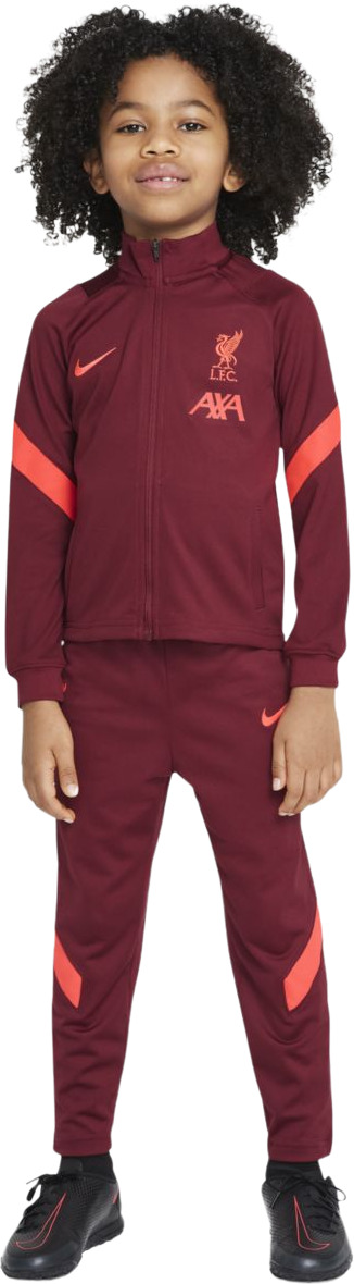 фото Костюм спортивный nike lfc lk dri-fit strike tracksuit k цв.бордовый р.146