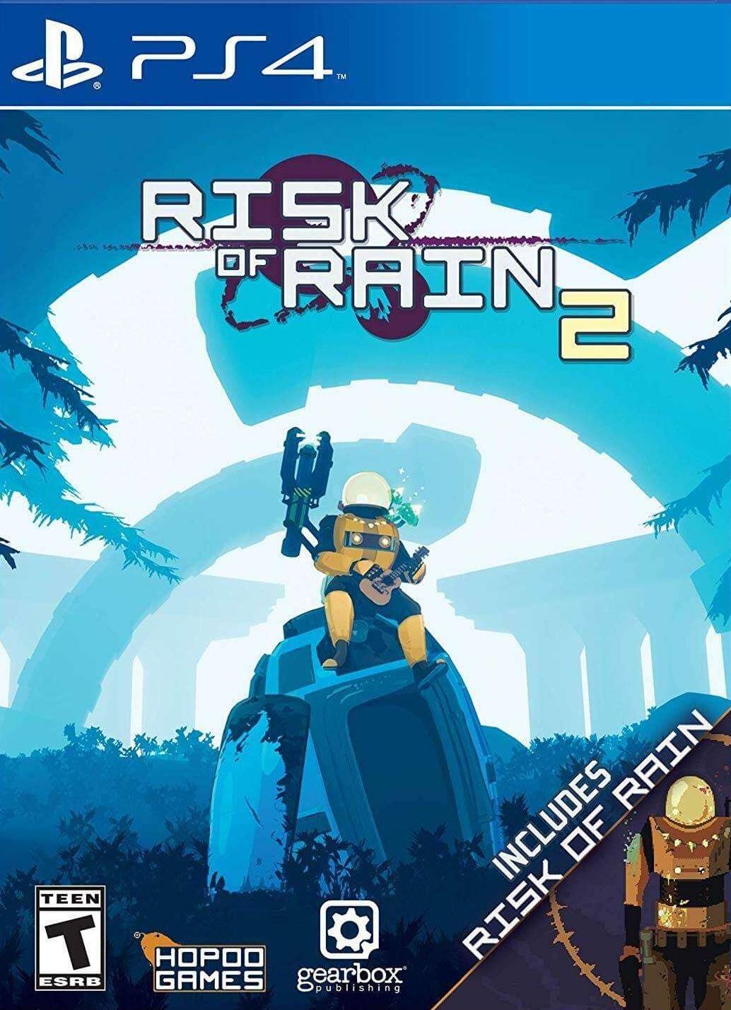 фото Игра risk of rain + risk of rain 2 русская версия (ps4) gearbox software