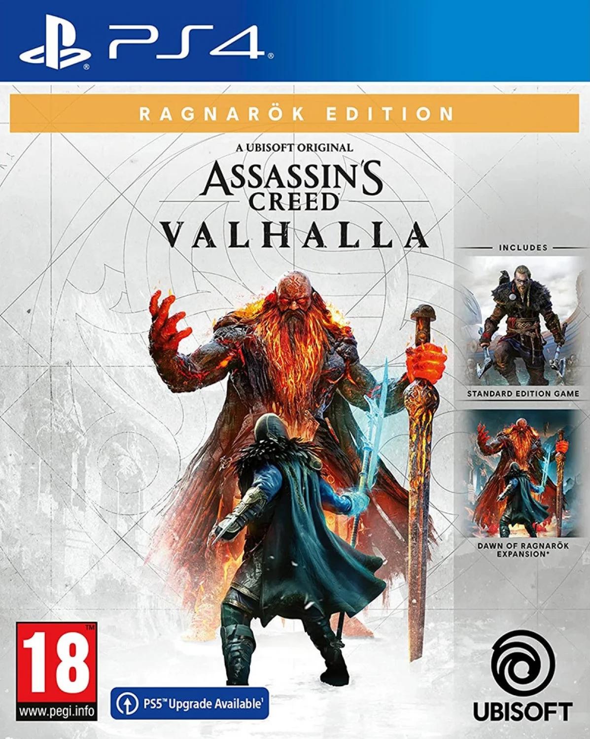 Игра Assassin's Creed: Вальгалла Издание Рагнарек Русская Версия (PS4)