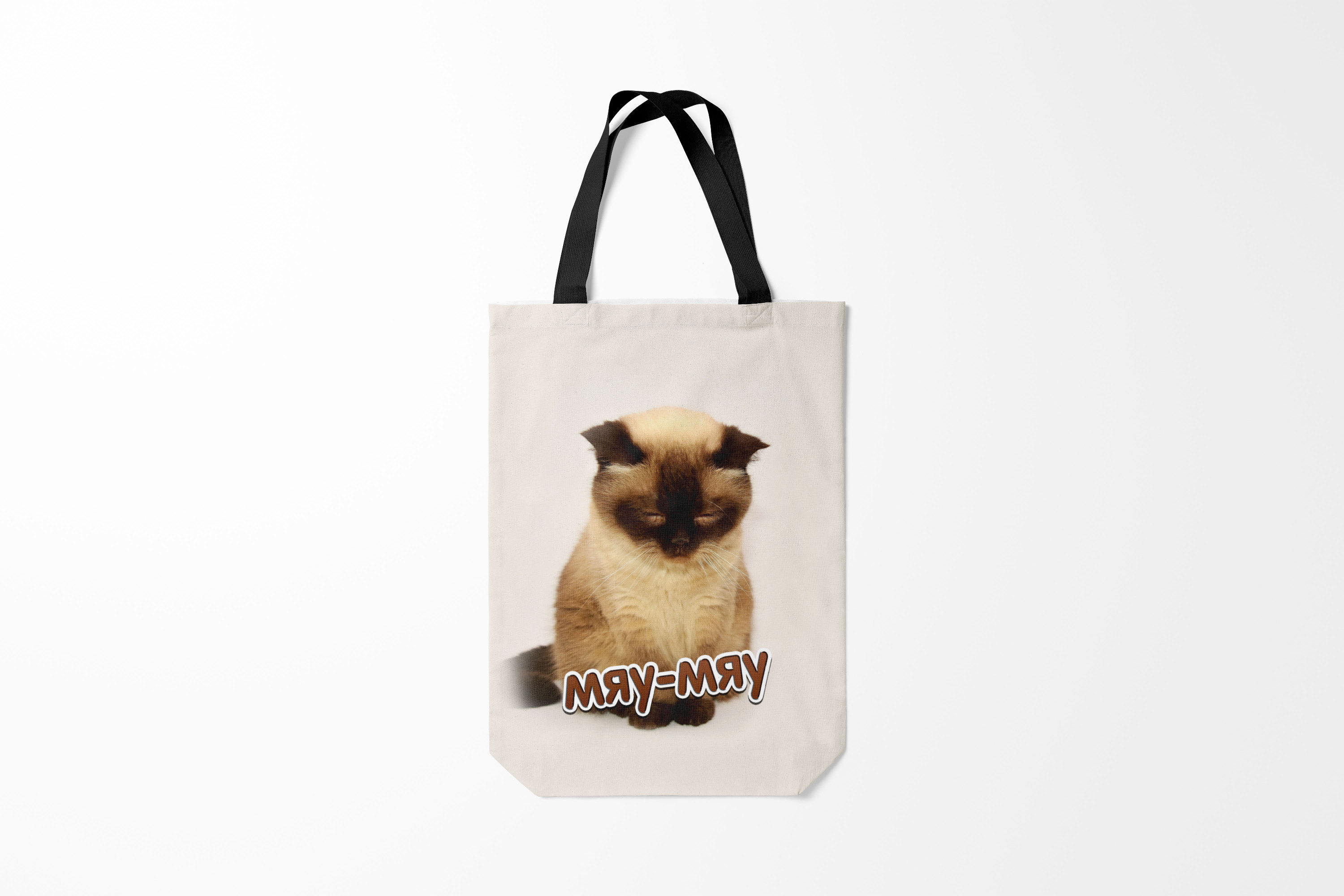 

Сумка шoппер унисекс Burnettie Коты и кошки Мяу,, Коты и кошки Мяу