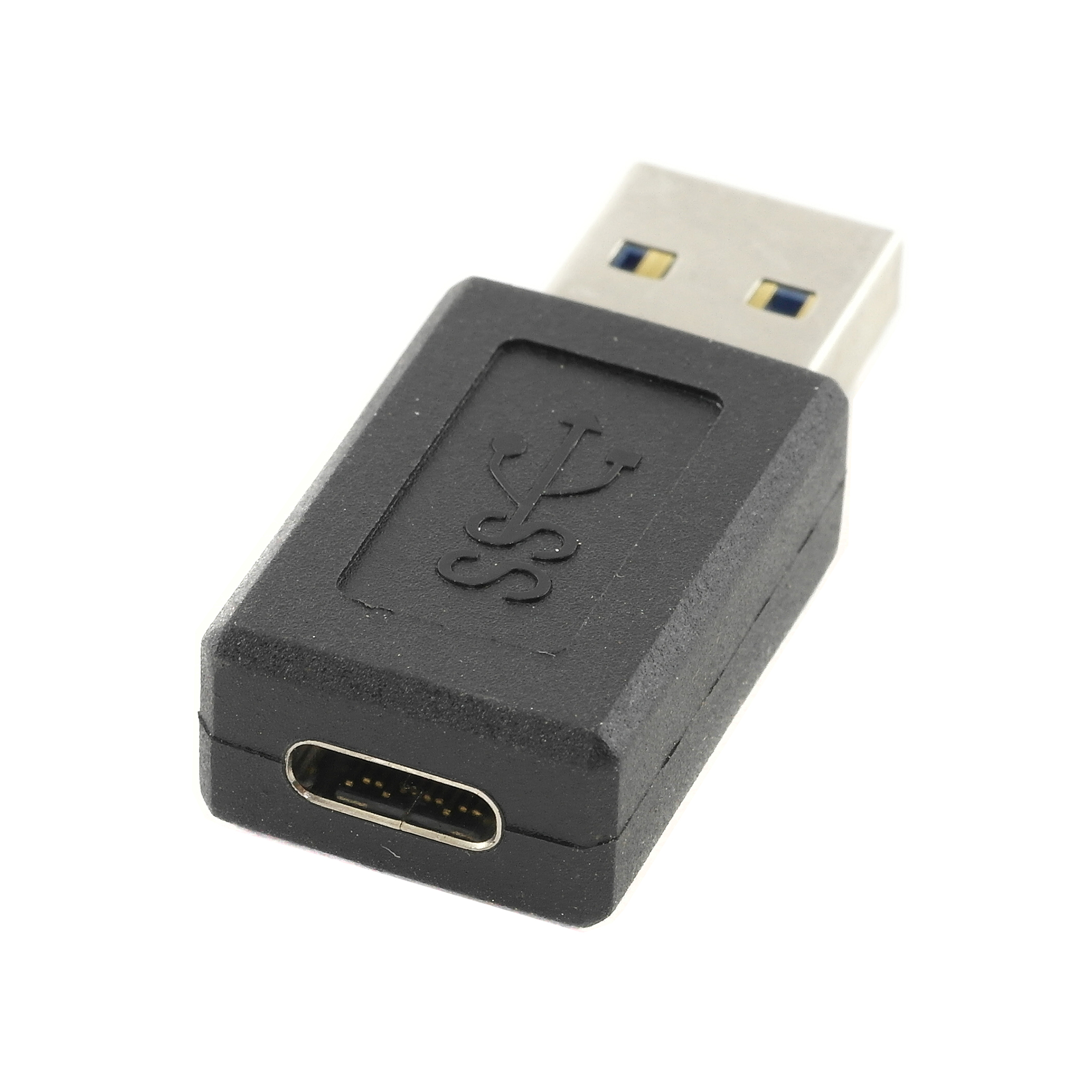 Переходник Azerty USB 3.0 - Type-C вилка-розетка м (023-9254)