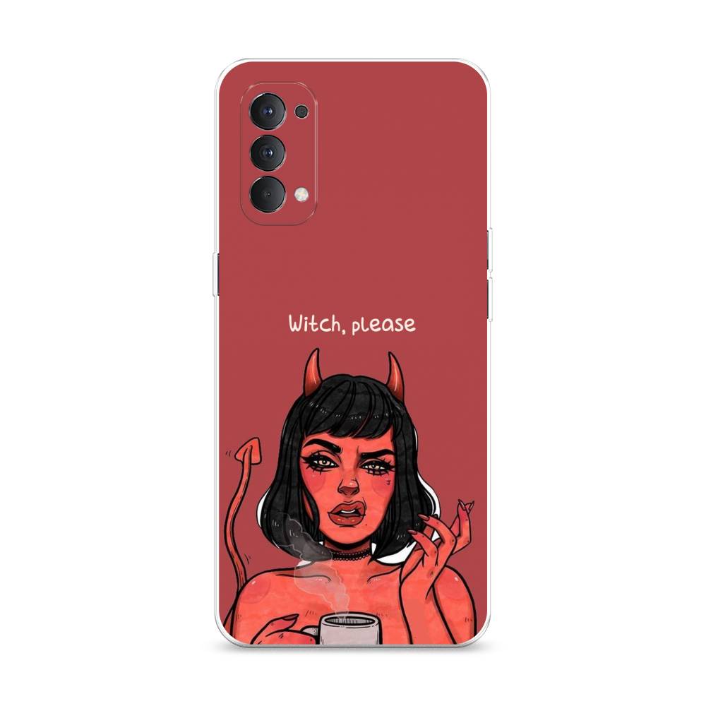 

Чехол Awog на Oppo Reno 4 4G "Evil Girl", Разноцветный, 259450-6