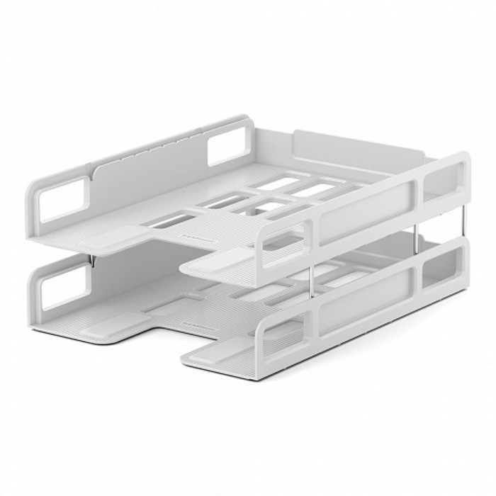 

Набор лотков для бумаг горизонтальных ErichKrause Techno, Classic, 2 штуки, трансформер, н