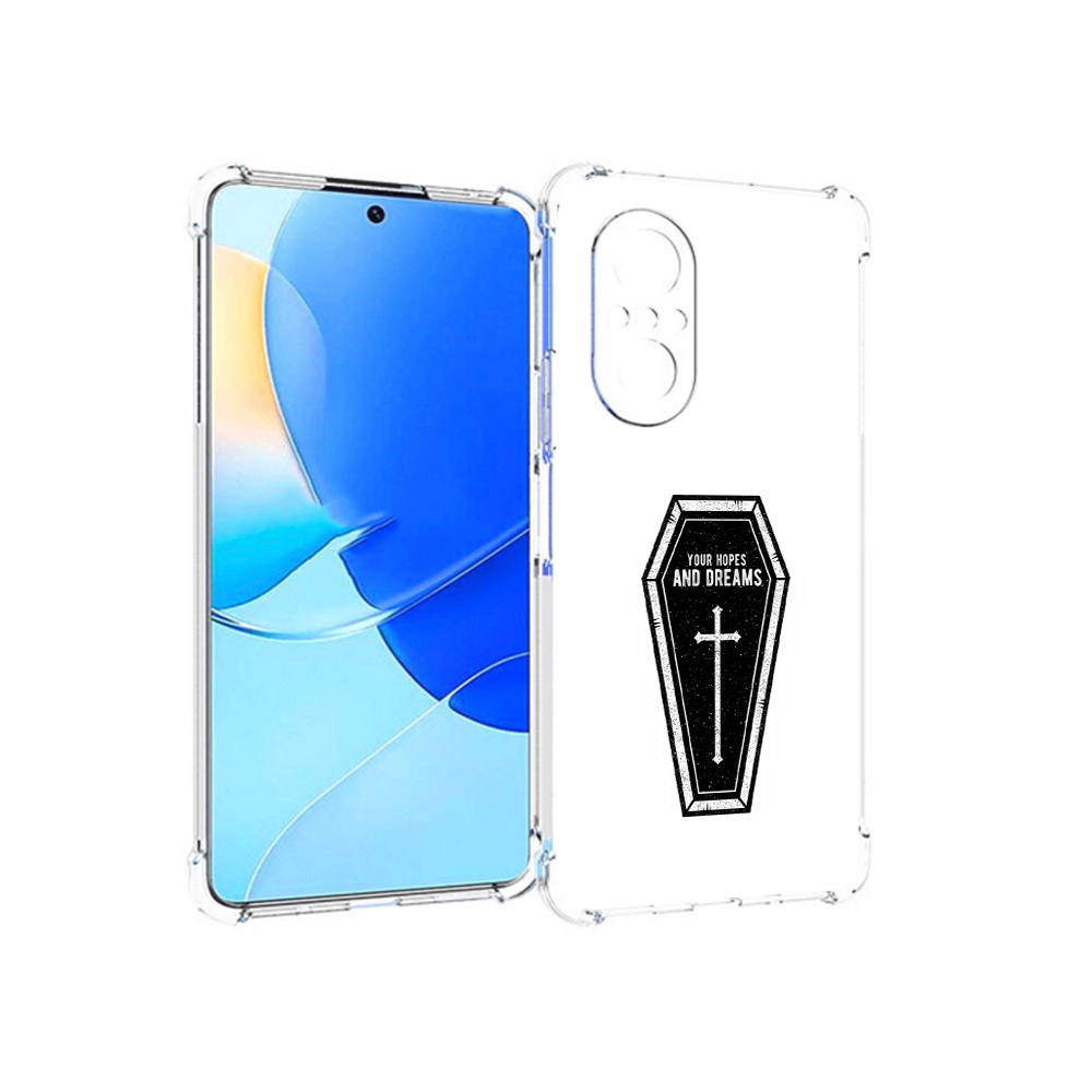 

Чехол MyPads Tocco для Huawei Nova 9 SE гроб с мечтами, Прозрачный, Tocco