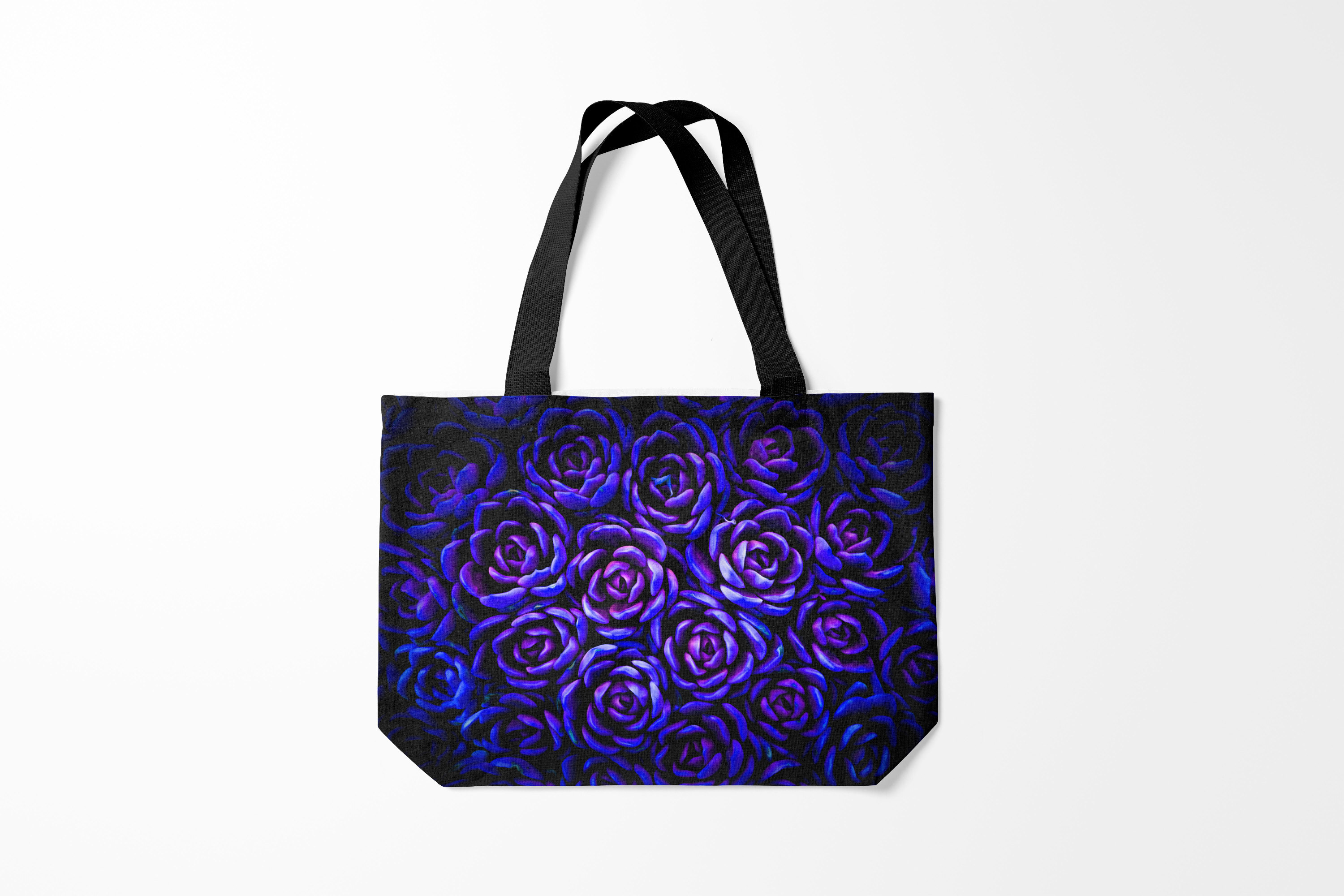 

Сумка шoппер унисекс Burnettie Цветы Lovely Roses, черный, Цветы Lovely Roses