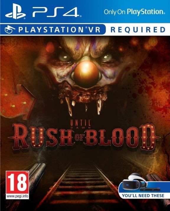 фото Игра until dawn: rush of blood (только для ps vr) (ps4) scee