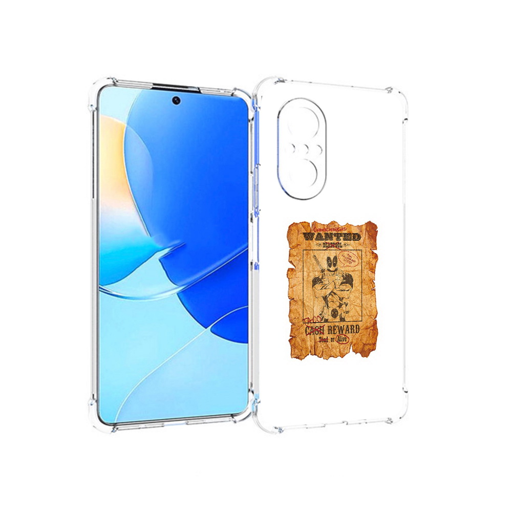 

Чехол MyPads Tocco для Huawei Nova 9 SE дедпул, Прозрачный, Tocco