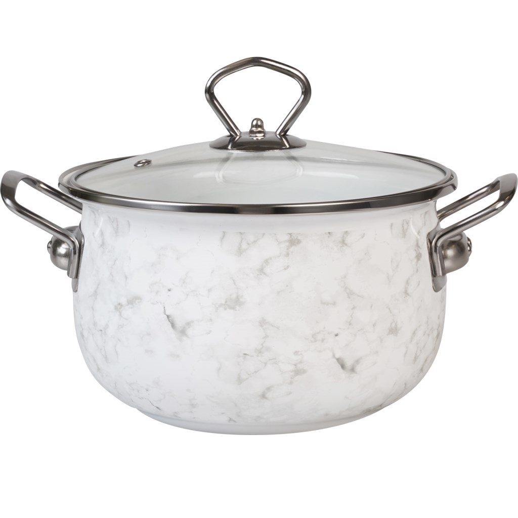 

Кастрюля Homeclub White Marble WU-c2 2,6 л, Белый