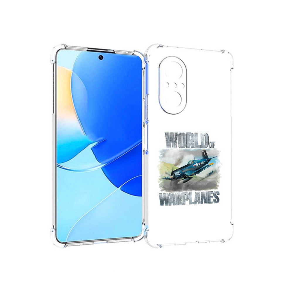 

Чехол MyPads Tocco для Huawei Nova 9 SE Боевой самолет, Прозрачный, Tocco