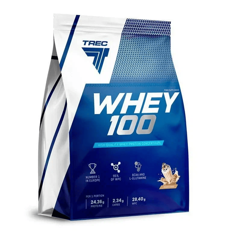 Протеин Trec Nutrition Whey 100, 2275 г, cookies & cream