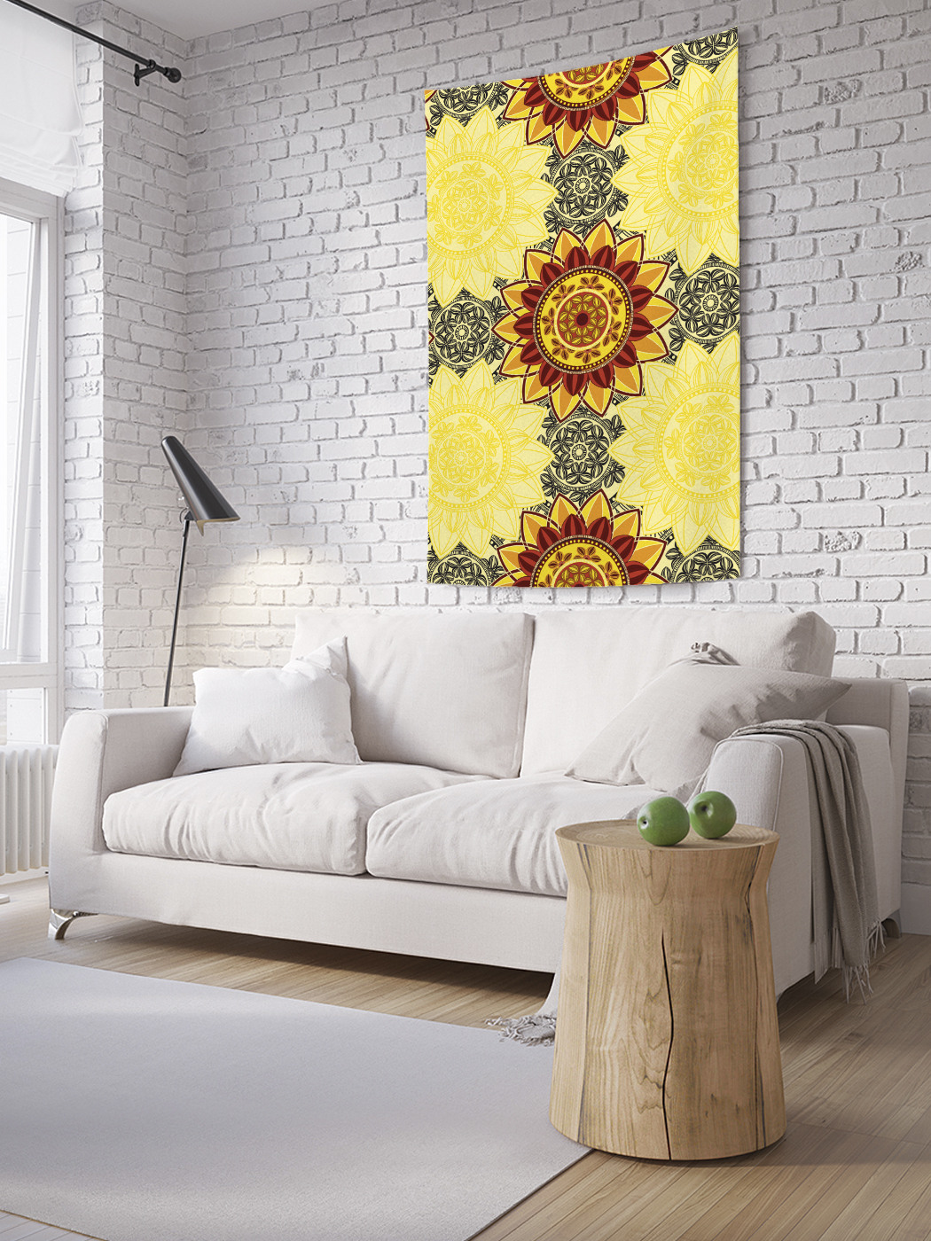 

Вертикальное фотопанно на стену JoyArty Наложение ажура 150x200 см, Наложение ажура