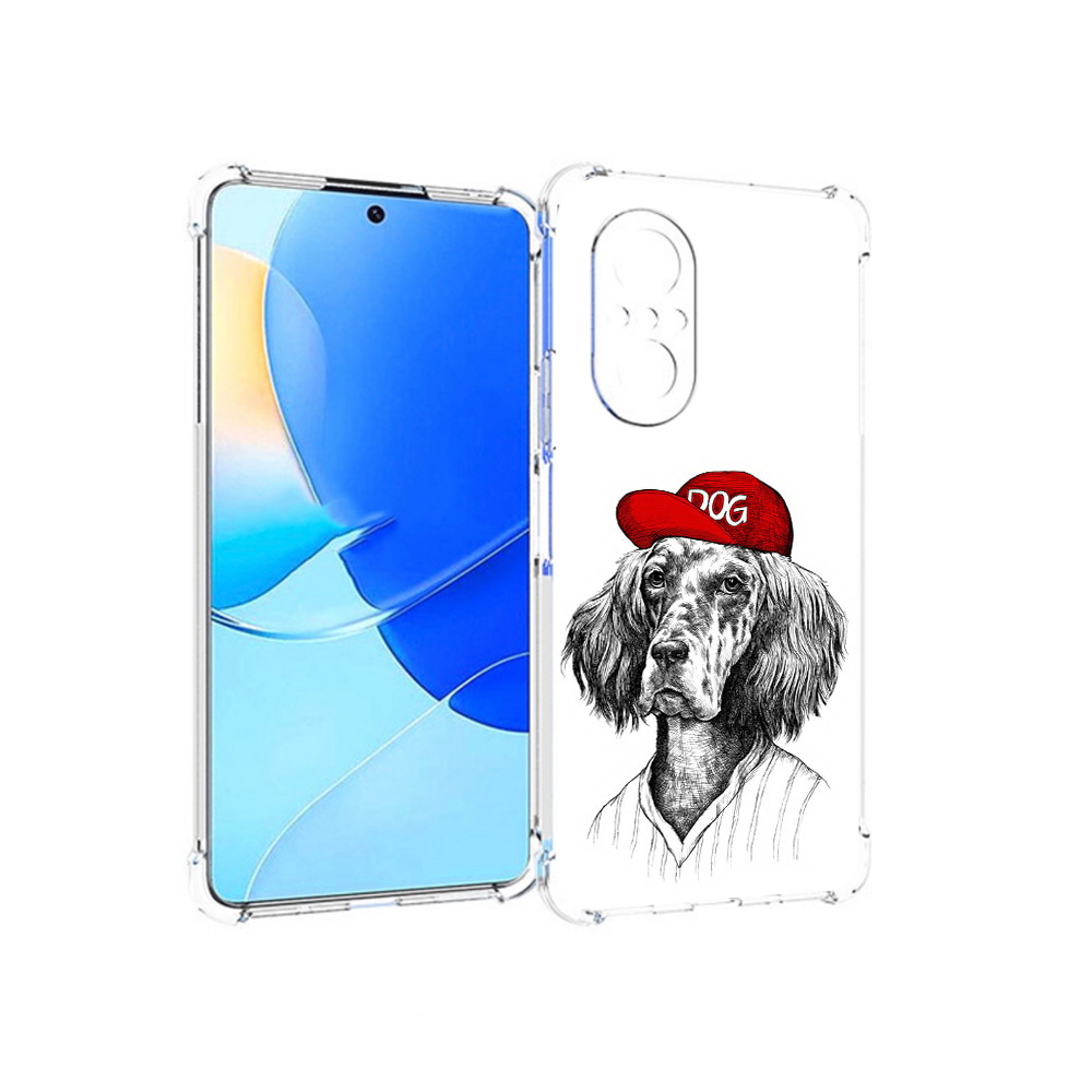 

Чехол MyPads Tocco для Huawei Nova 9 SE дог, Прозрачный, Tocco