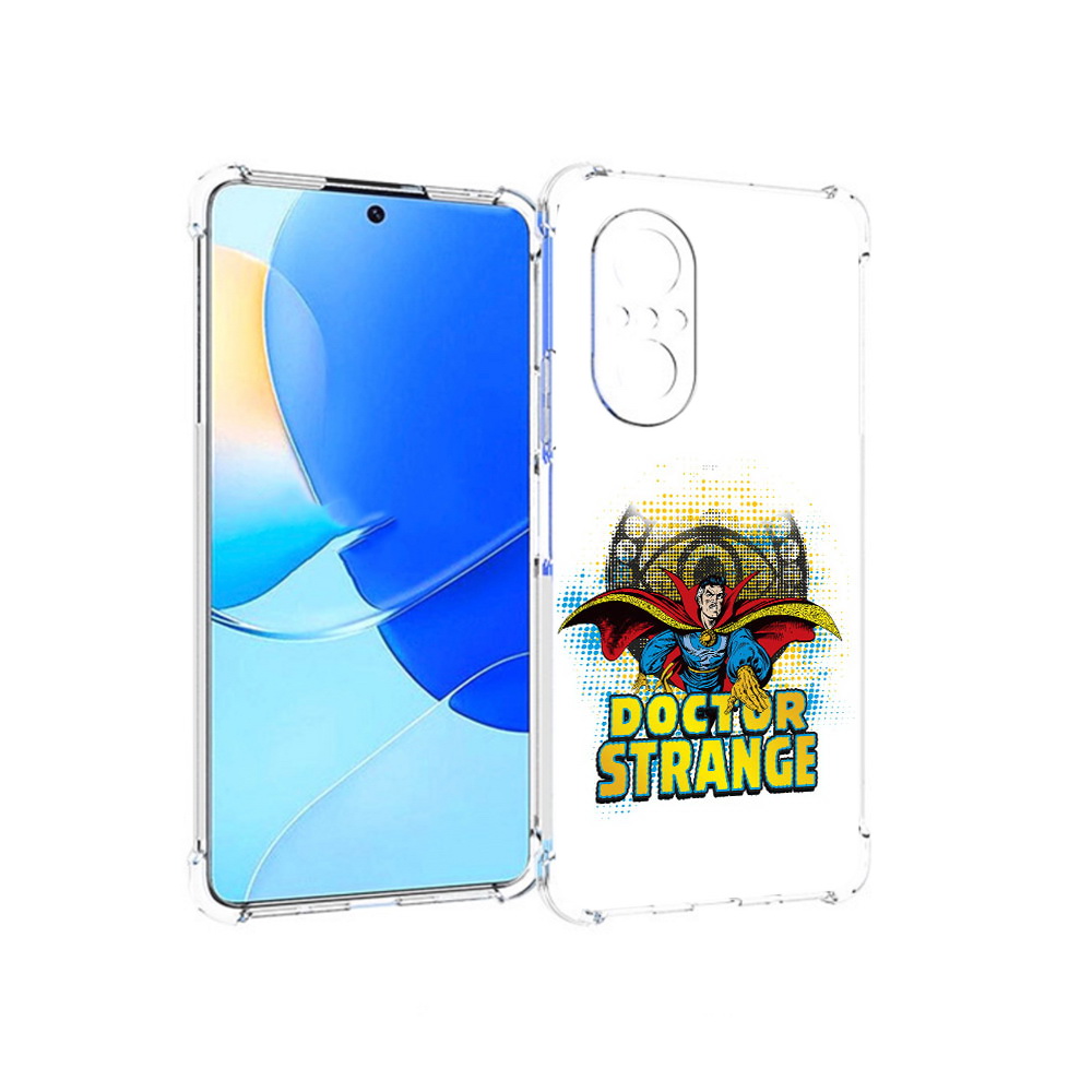 

Чехол MyPads Tocco для Huawei Nova 9 SE доктор стренж рисунок, Прозрачный, Tocco