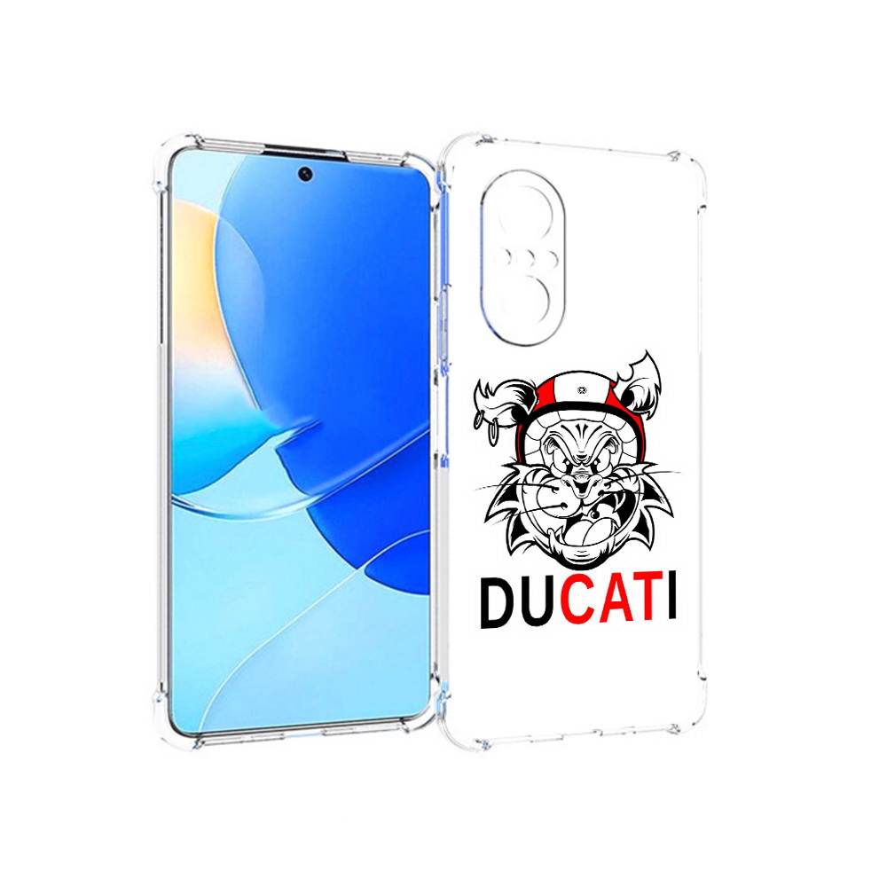 

Чехол MyPads Tocco для Huawei Nova 9 SE дукати, Прозрачный, Tocco