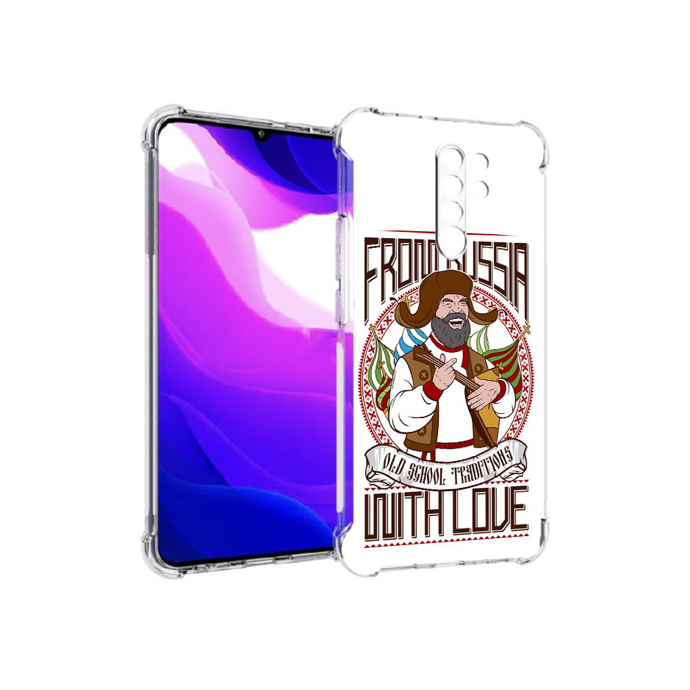 Чехол MyPads Tocco для Xiaomi Redmi 9 русский мужчина (PT150826.259.590)