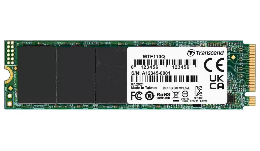 

SSD накопитель Transcend SSD110Q M.2 2280 500 ГБ