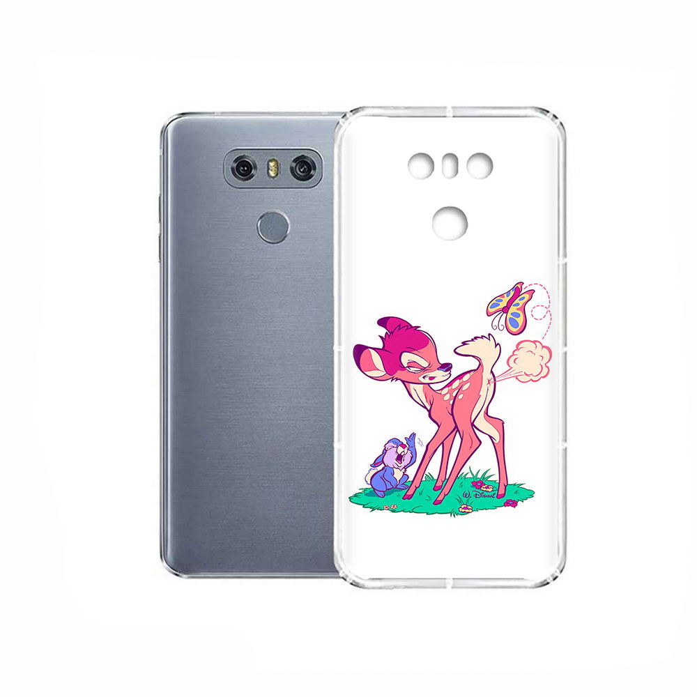 

Чехол MyPads Tocco для LG G6 смешной олененок, Прозрачный, Tocco