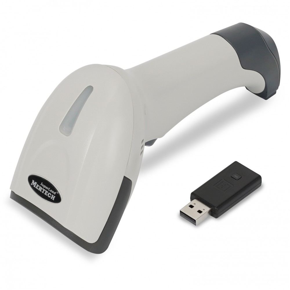 Беспроводной сканер штрих-кода Mertech CL-2210 BLE Dongle P2D USB white