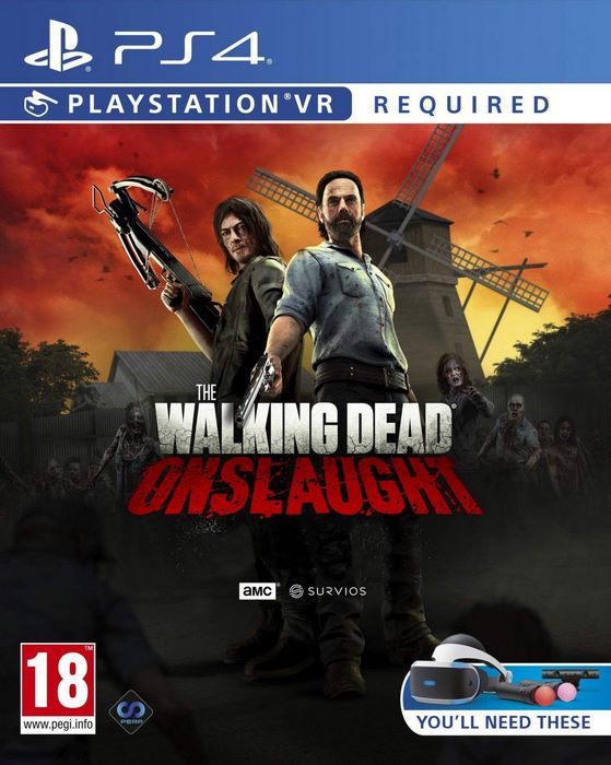 фото Игра vr the walking dead onslaught (английская версия) (ps4) playstation studios