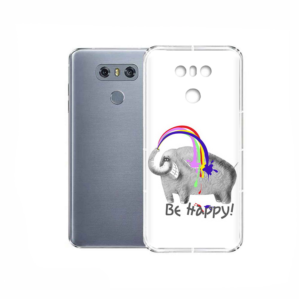 

Чехол MyPads Tocco для LG G6 счастливый слон, Прозрачный, Tocco