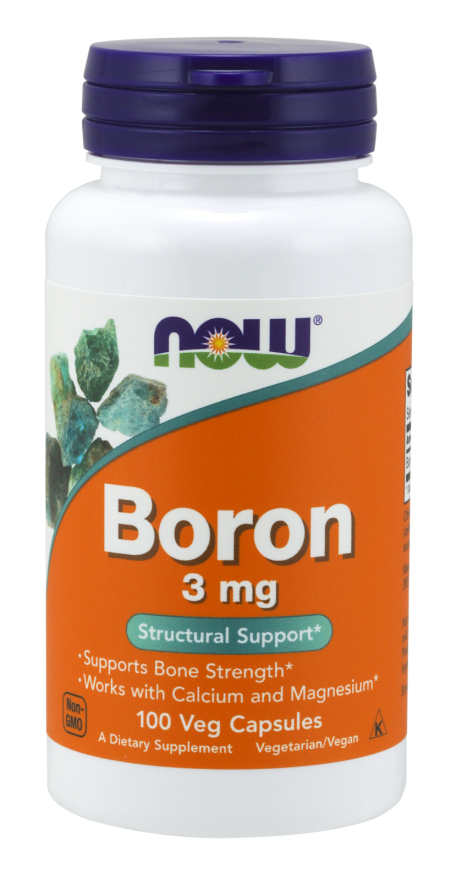 Купить NOW Foods Boron 3 мг 100cap (100 капс.), NOW Sports